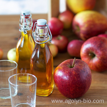 Fresh apple juice low fat soft healthy drink